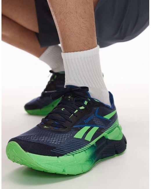 Reebok – zignition – laufschuhe in Green für Herren