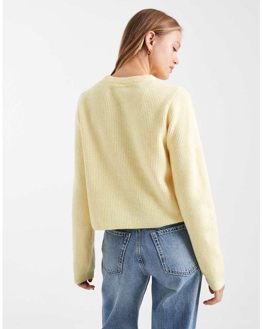 Pieces Blue Soft Knit Long Sleeve Cardigan