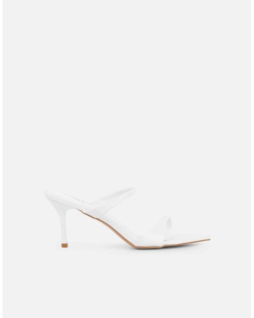 SIMMI Natural Pearl Mules