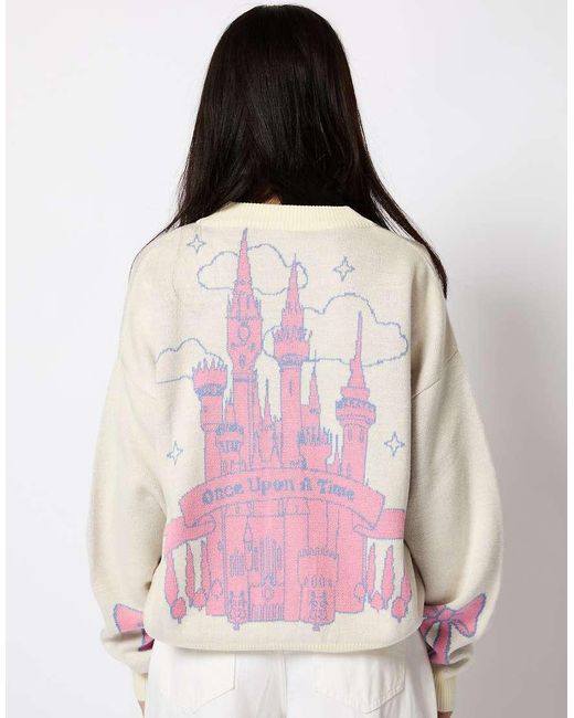 Skinnydip London Pink London Once Upon A Time Knitted Cardigan