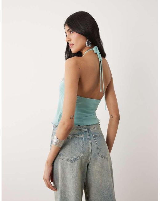 Motel Blue Aliriga Halter Top