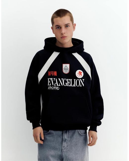Evangelion di Pull&Bear in Blue da Uomo