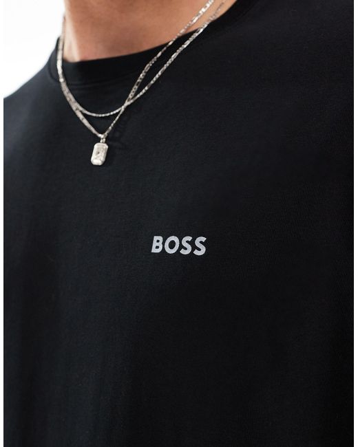 Boss Black Coral Logo T-shirt for men