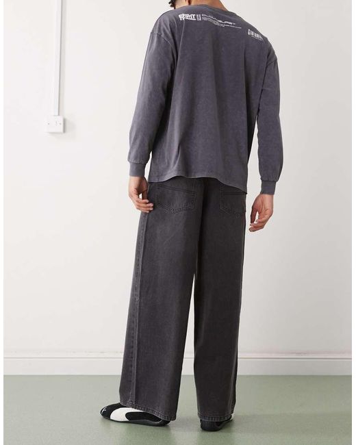 Collusion Blue X003 Wide Leg Jean for men