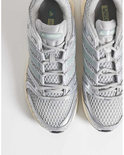 Adidas Originals White Adistar Control 5 Trainers