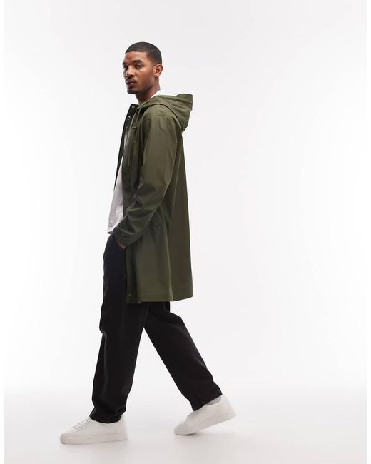 Parka Stormmax Color Kaki di ASOS in Green da Uomo