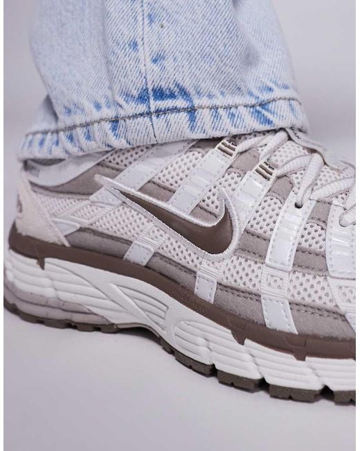 Nike Gray P-6000 Trainers