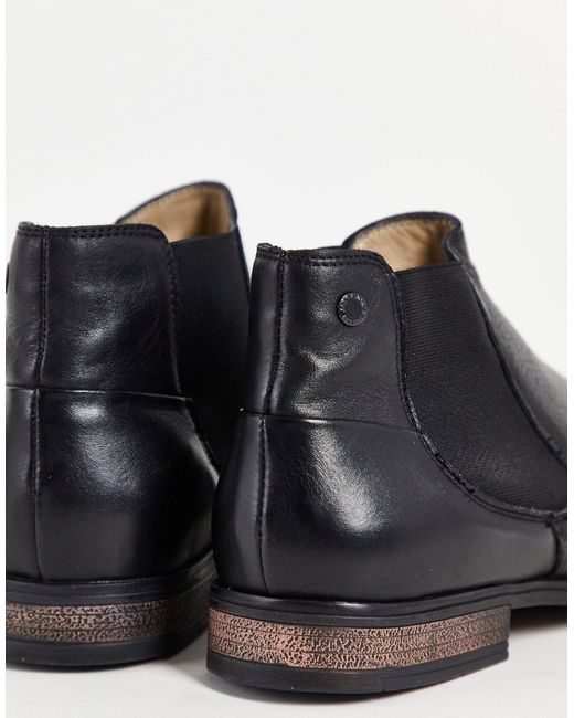 Botines chelsea negros Jack \u0026 Jones de Tejido sintético de color Negro para  hombre | Lyst