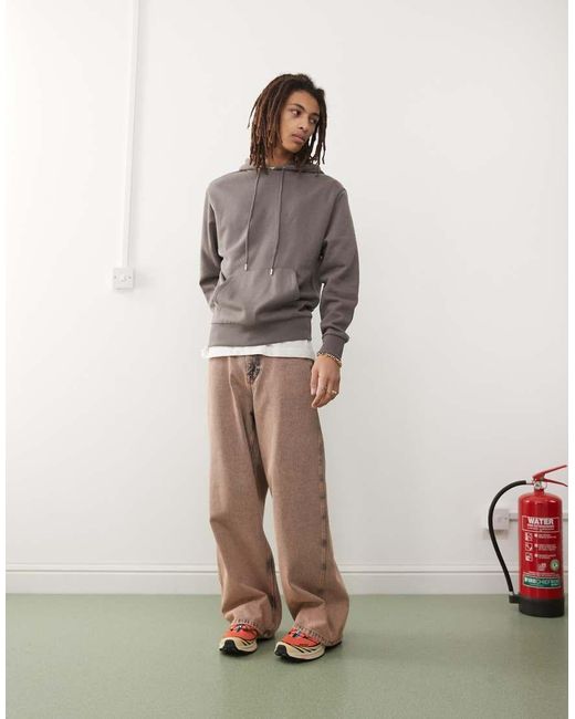 Collusion Gray Hoodie for men