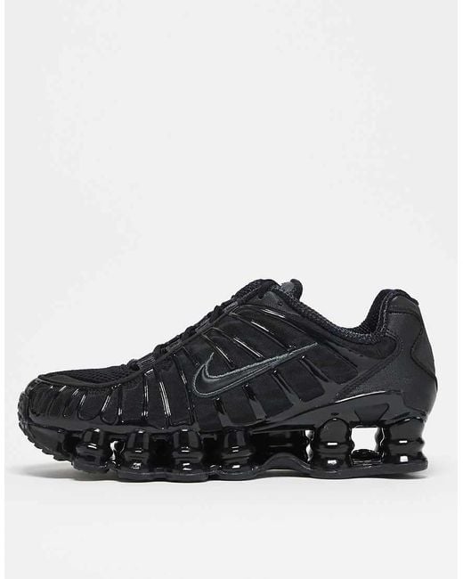 Nike Black Shox Tl Unisex Trainers