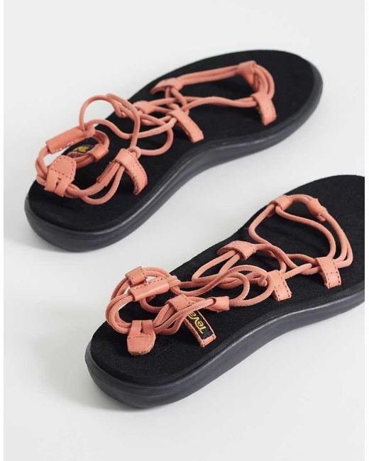 Teva Orange Voya Infinity Sandals