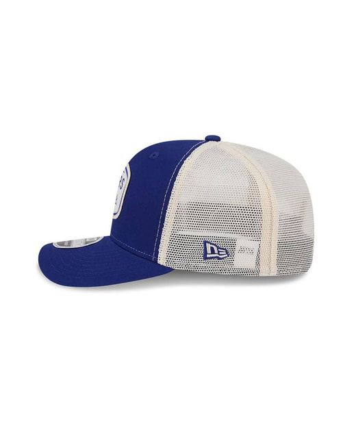 KTZ Blue La Dodgers Patch 9seventy Trucker Cap