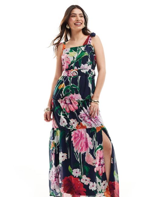 Hove Maxi Dress with Elasticated Shoulder Straps and Shirred Bodice - 11 Colours