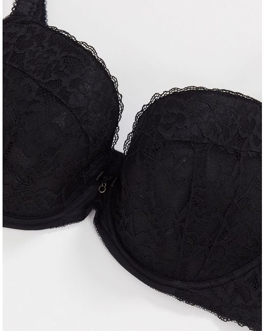 Ann Summers Plus Size Sexy Lace Plunge Bra in Black - Lyst