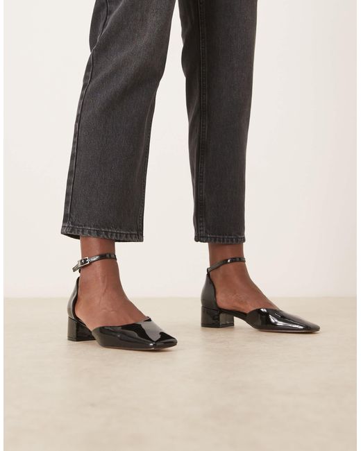 ASOS Natural – sweet – lackschuhe