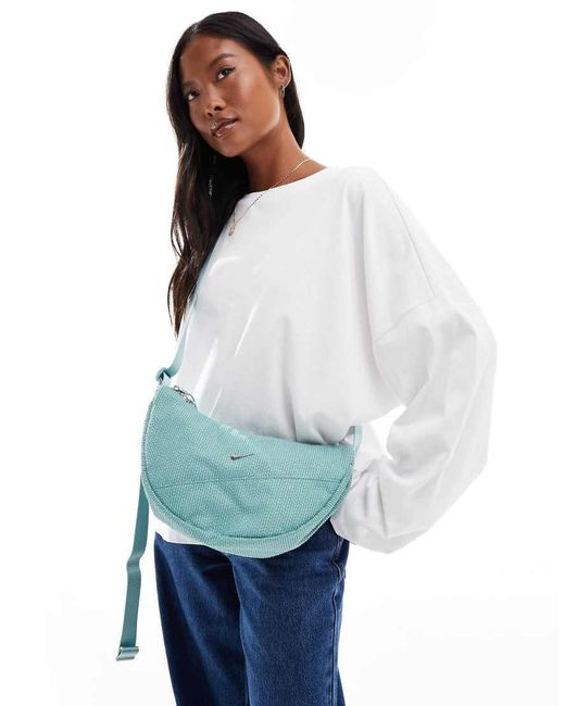 Borsa A Tracolla Piqué di Nike in White