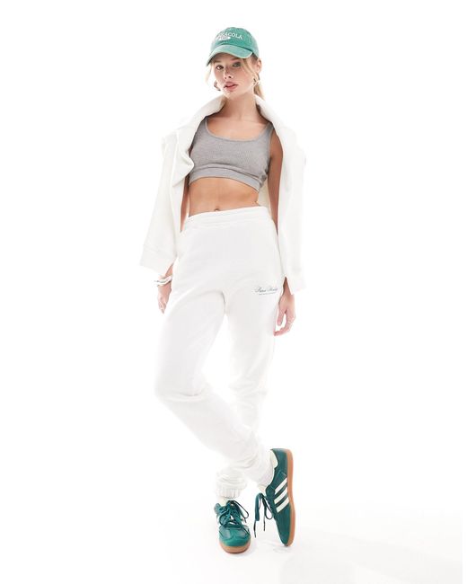 Prince White Co-ord Heritage joggers