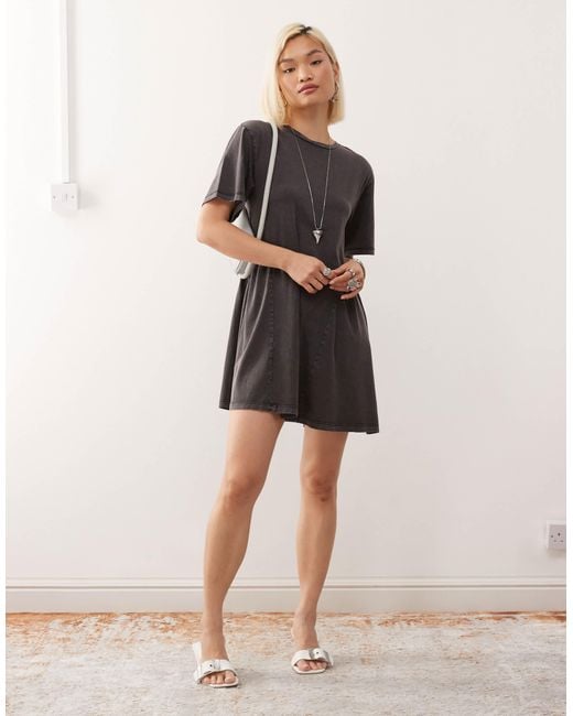 Noisy May Black – minikleid aus jersey