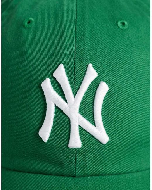 '47 Green Ny Yankees Womens Clean Up Cap
