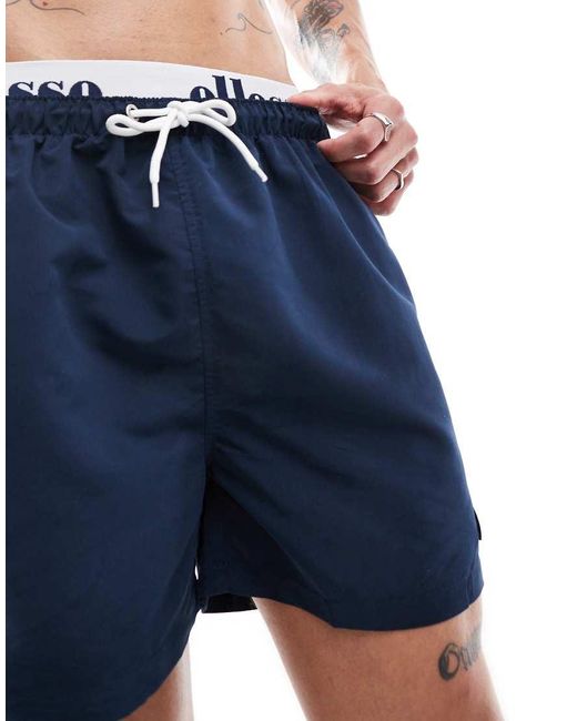 Ellesse Blue Teynor Swim Shorts for men