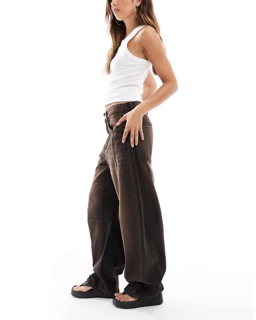 Jean ample - dune Cotton On en coloris Black