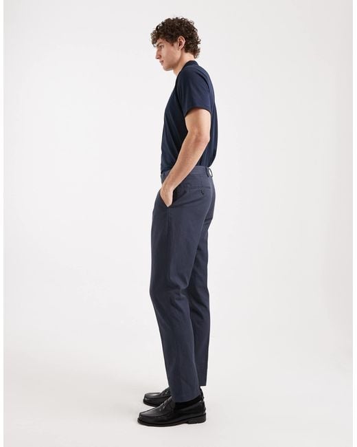 ASOS Blue Slim Suit Trousers for men