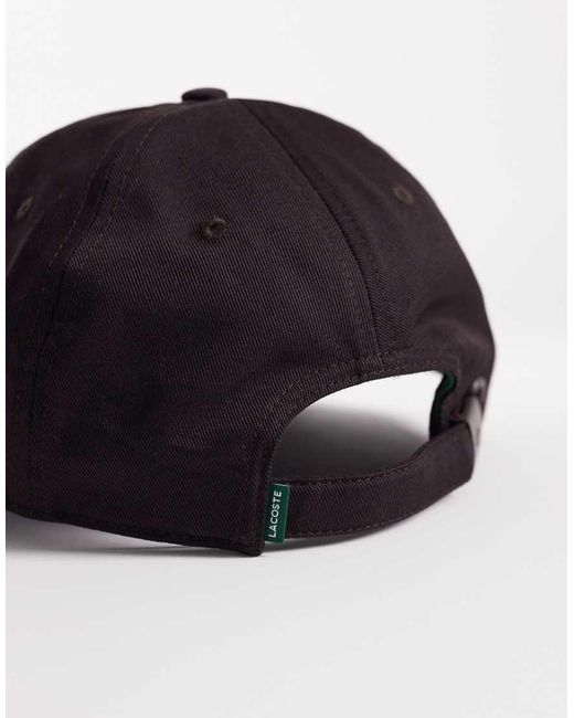 Lacoste Blue Large Croc Logo Cap for men