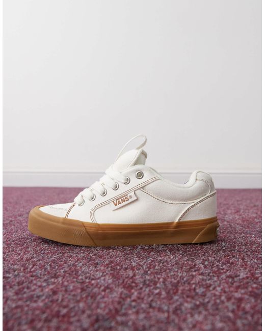 Vans Purple Chukka Push Denim Sneakers