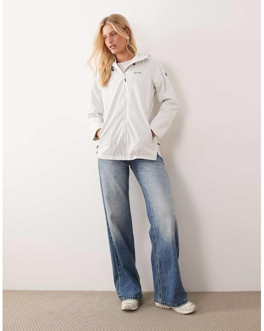 Regatta Natural Hooded Hamara Iv Waterproof Shell Jacket