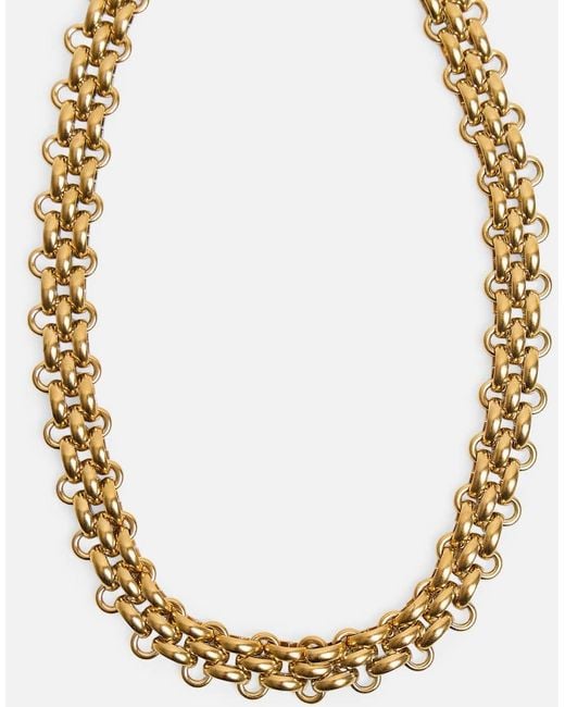 Public Desire White Chunky Necklace