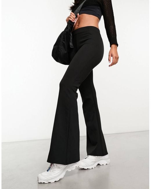 ONLY Black High Waisted Flares