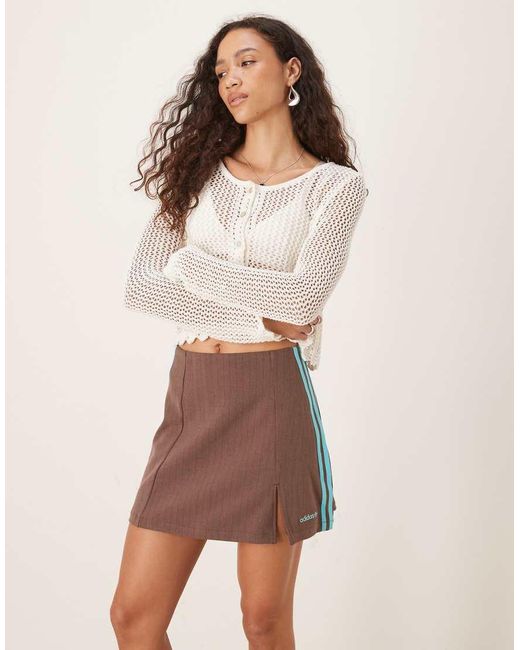 Adidas Originals Natural Tailored Skirt