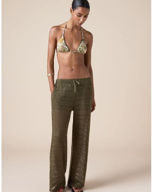 Calzedonia Natural Mesh Beach Pants