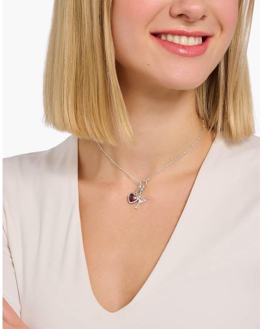 Thomas Sabo Natural Charm Pendant With Stone