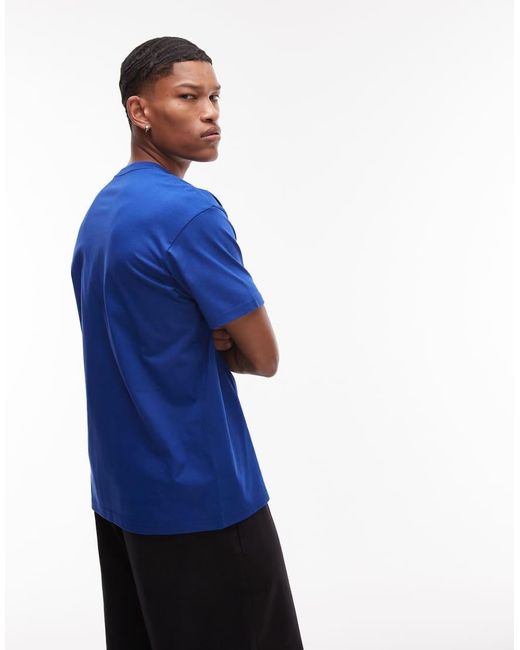Camiseta De Corte Suelto Chase De Carhartt de color Blue