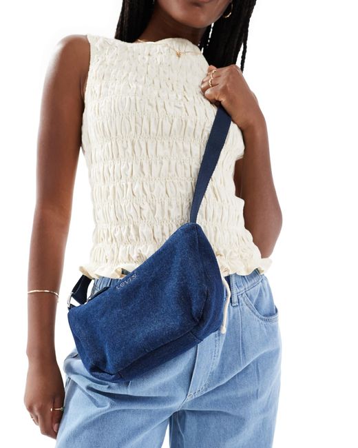 Levi's Blue – jeans-umhängetasche