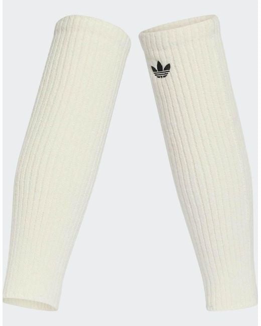 Adidas Originals White Leg Warmers