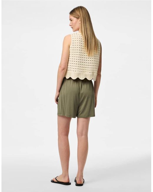 Pieces Shorts in het Green