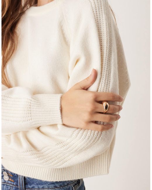 Pull ras ASOS en coloris Blue