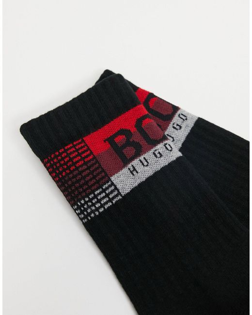 Boss Bodywear Chaussettes Boss By Hugo Boss Pour Homme En Coloris Noir Lyst