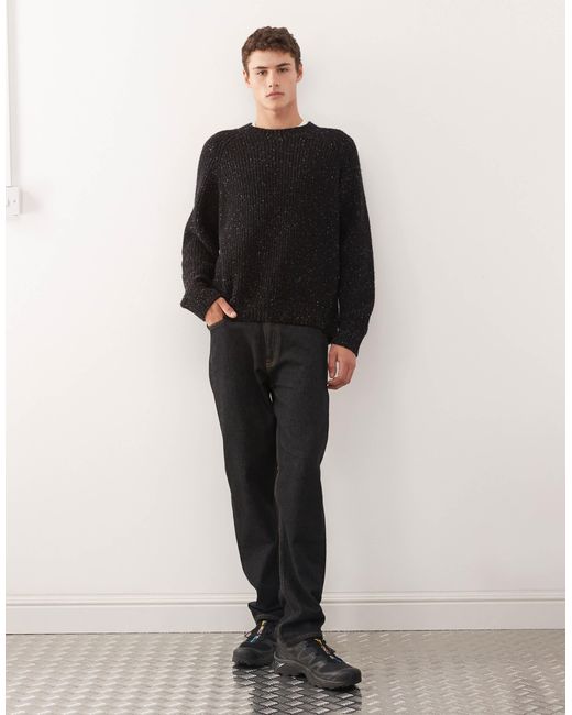 Weekday – oversize-pullover in Black für Herren
