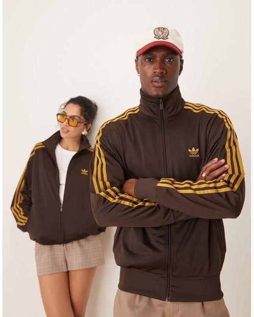 Adidas Originals Brown Firebird Track Top