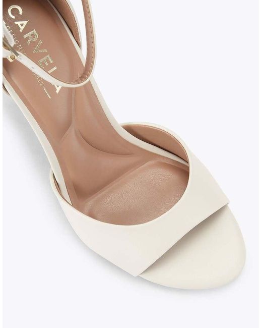 Carvela Kurt Geiger White Standard Fit Corletta Heels