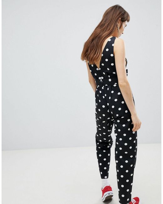 monki denim jumpsuit