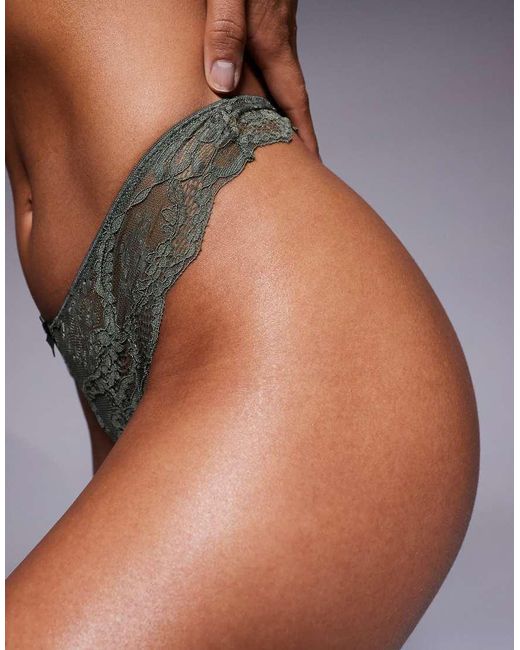 Boux Avenue Green Molly Thong