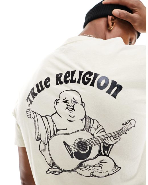 True Religion White T-shirt for men