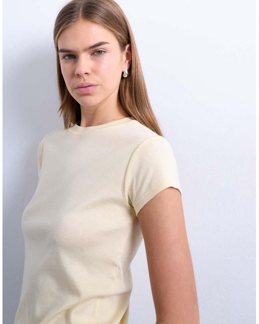 TOPSHOP White Everyday Tee