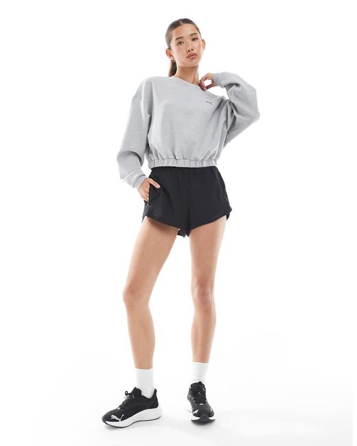 Sudadera Deportiva Gris Cloudspun De PUMA de color Gray