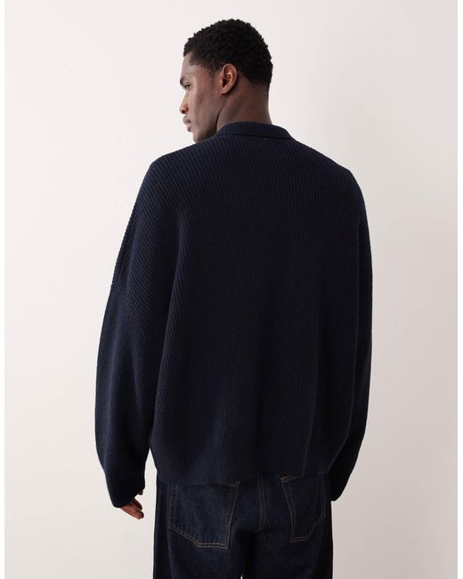 ASOS – strickpullover in Blue für Herren