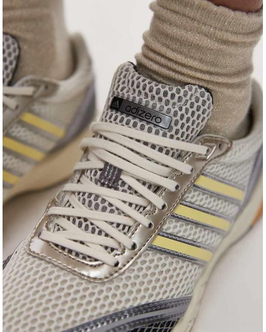 Adidas Originals White Adidas Adios Og Trainers